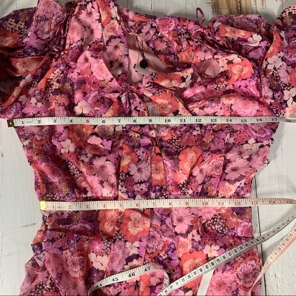 For Love and Lemons Cheyenne Floral Mini Dress - Picture 10 of 11